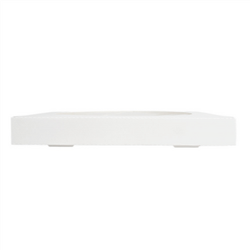 Boite à pizza blanche avec fenêtre 32 x 32 x 3.8 cm - pack de 100 unités