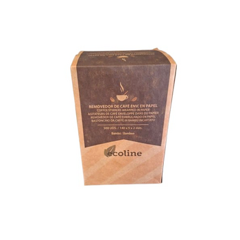 Agitateur en bambou 14 cm en sachet individuel  - Boite de 500 unités