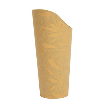 Gobelet à frites ouvert carton recyclé Feel Green 660 ml - carton de 1000 unités