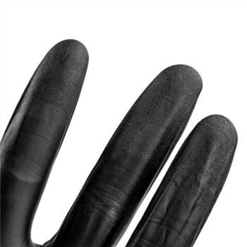 Gants en NITRILE NOIRS taille M - pack de 100 unités