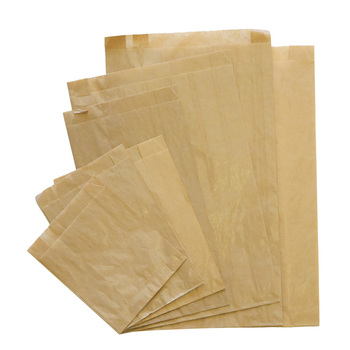 Sac à croissants Kraft 18 + 6.5 x 31 cm - carton de 1000 unités