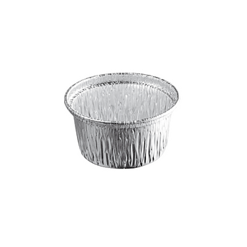 Ramequin en aluminium - 90 ml - 7.5 x 3.4 (h)cm - Carton de 1000 unités