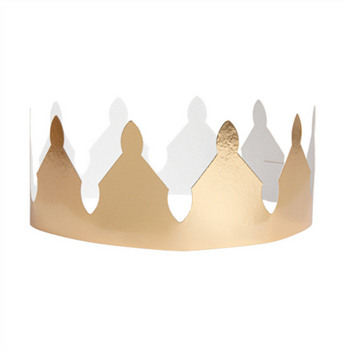 Couronne pour galette des rois 6.5x63 cm - Pack de 100 unités