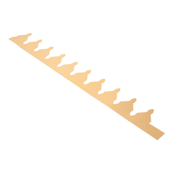 Couronne pour galette des rois 6.5x63 cm - Pack de 100 unités