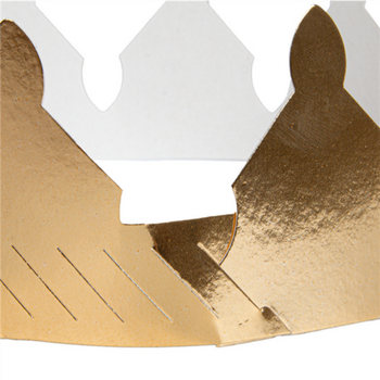 Couronne pour galette des rois 6.5x63 cm - Pack de 100 unités