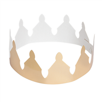 Couronne pour galette des rois 6.5x63 cm - Pack de 100 unités