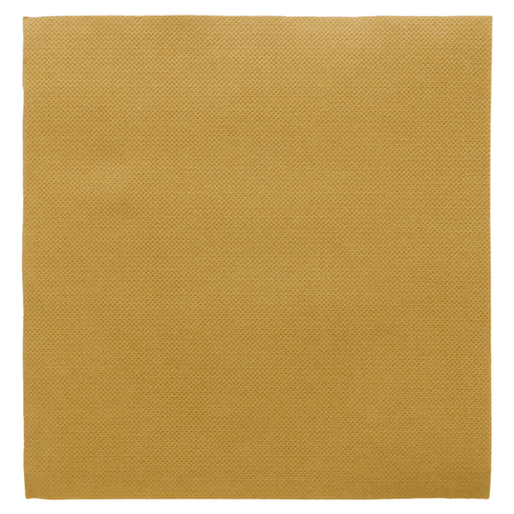 Serviette Double Point® 39x39cm OR - Carton de 1200 unités
