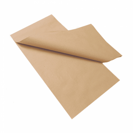 Nappe pliée kraft FEEL GREEN de 80 x 80 cm - Carton de 200 nappes
