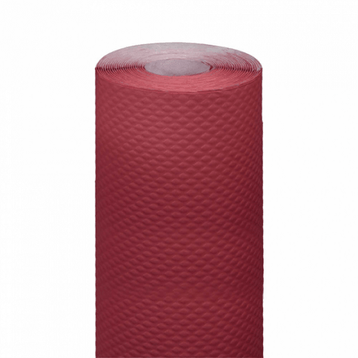 Nappe BORDEAUX en rouleau de 1.20 x 7 m - Carton de 25 rouleaux