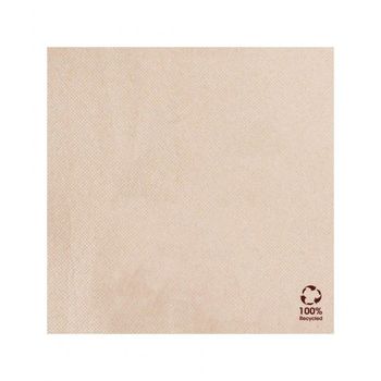 Serviette Double Point® 20x20cm cocktail Beige FEEL GREEN - 7 Cartons de 2400 unités