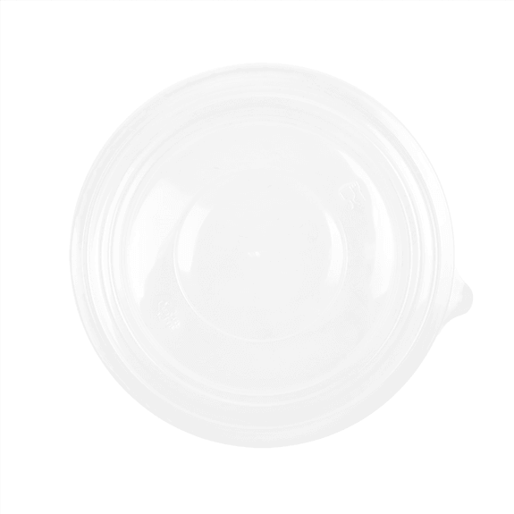 Couvercle micro ondables en PP transparent pour boîte à salade en carton 1300 ml - carton de 300 unités