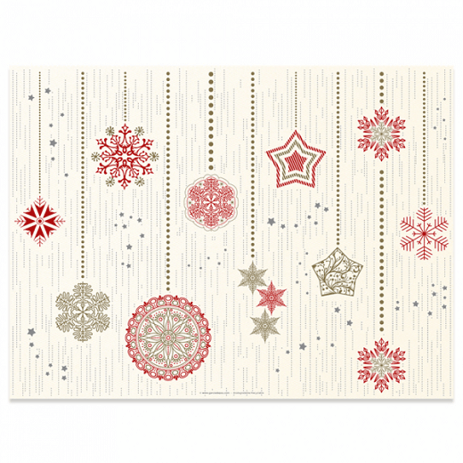 Set de table Like Linen POLARIS 30x40cm - Carton de 800 unités