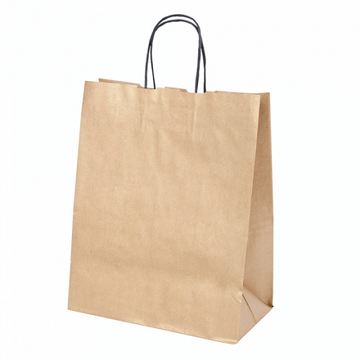 Sac SOS avec anse 26+14x32cm OR -  Pack de 250