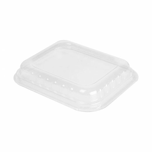Couvercle pour barquette thermoscellable vichy en carton Gastronorm 1/8 - 505 ml - carton de 440 unités