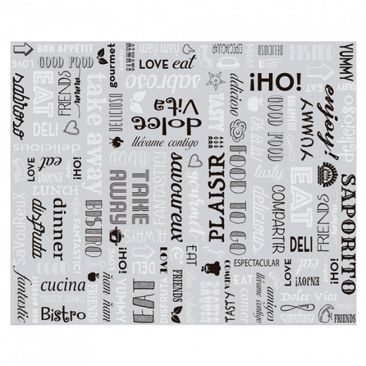 Feuille ingraissable Parole ALU 31 x 38 cm - pack de 1000 feuilles