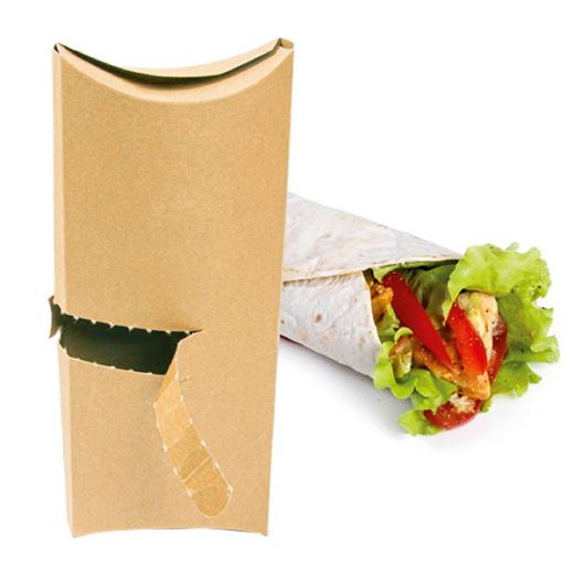 Bo te Pour Tacos Et Wrap Avec Languette D tachable 19 5x12 5x3cm bo-te-pour-tacos-et-wrap-avec-languette-d-tachable-19-5x12-5x3cm