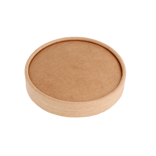 Couvercle en carton pour boîte à salade en carton 1300 ml - carton de 300 unités