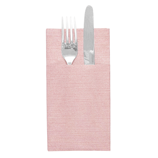 Serviette non tissée Like-Linen Kangourou 40x40 cm LIE DE VIN - carton de 700 unités