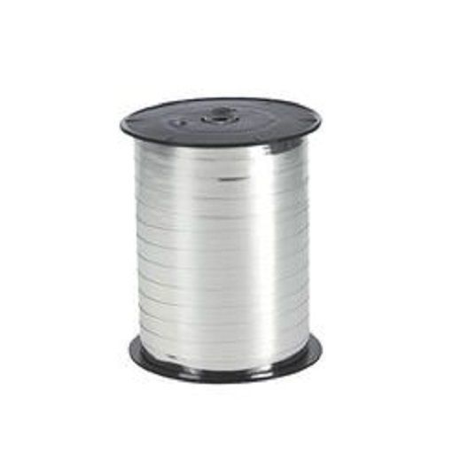 Bolduc métal ARGENT 10 mm x 250 m - Vendu à l'unité