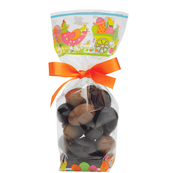 Sachet avec fond PP PICORETTE (PÂQUES) 120 x 275 mm - carton de 1000 unités