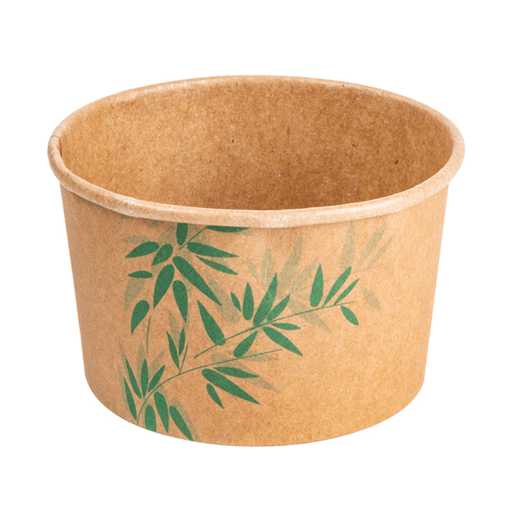 Pot à glace en carton Feel Green 300 ml - carton de 2000 unités