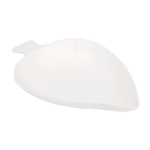 Mise en bouche Bionic Feuille - Blanc - carton de 1000 unités