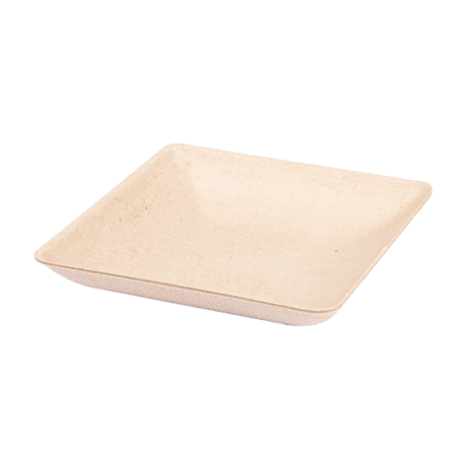 Mise en bouche Bionic Carrée - Naturel  - carton de 1000 unités