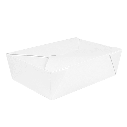 Boîte américaine étanche en carton nano-micro Blanche 1980 ml - carton de 200 unités