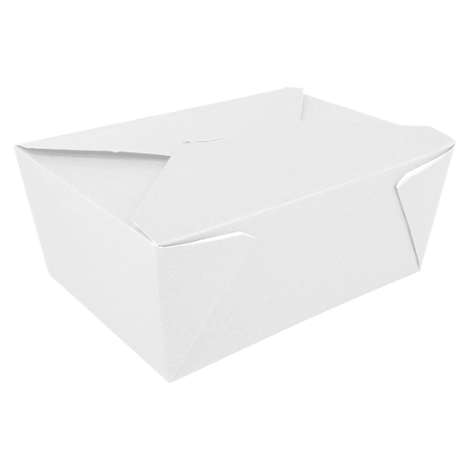 Boîte américaine étanche en carton nano-micro Blanche 2880 ml - carton de 200 unités