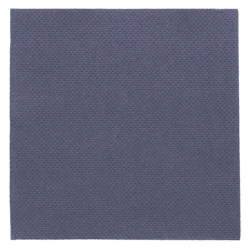 Serviette Double Point® 20x20cm cocktail BLEU MARINE -7 Cartons de 2400 unités