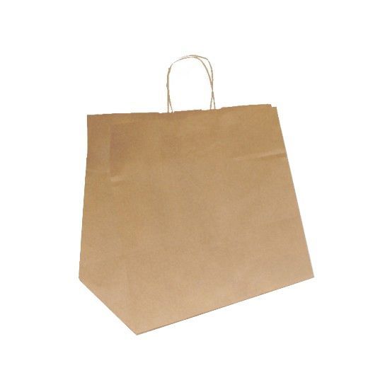 Sac traiteur poignée ficelle 36 + 21 x 33.5 cm Personnalisation 2 couleurs - 6250 unités