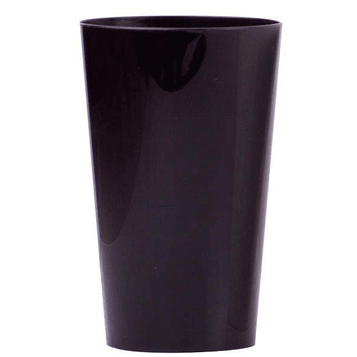 Gobelet en PP NOIR REUTILISABLE 33 cl pour boissons froides - carton de 144 unités
