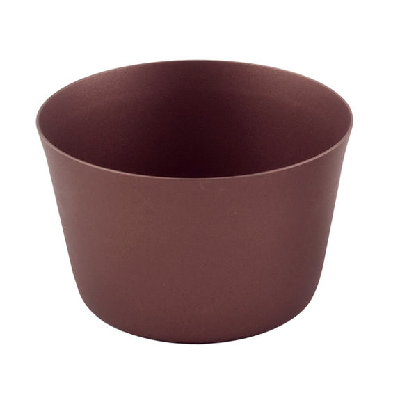 Bol en inox bordeaux 250 ml 8.5x5.5 cm- vendu à l'unité