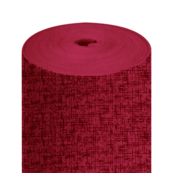 Nappe Soft en rouleau de 1.20 x 50 m Jazz BORDEAUX - carton de 1 rouleau