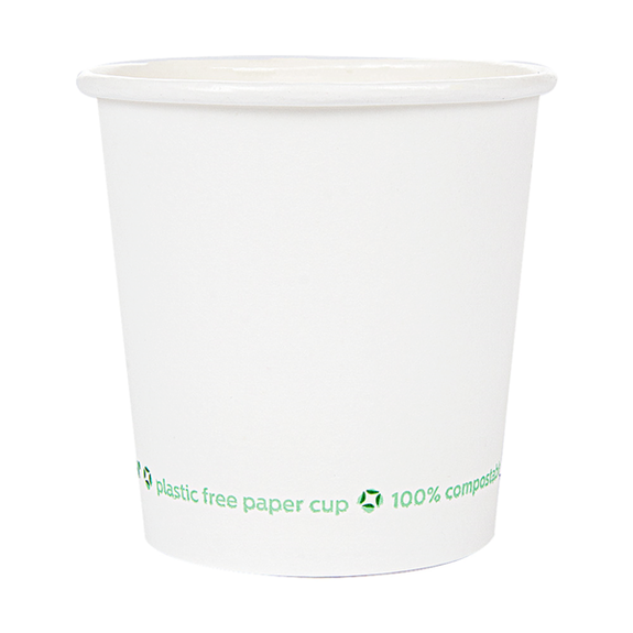 Gobelet en papier BIODEGRADABLE 7 cl pour boissons chaudes et froides - carton de 1000 unités