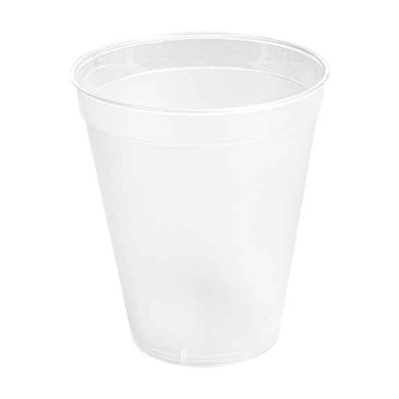 Gobelet en PP 150 ml avec graduation - carton de 1000 unités