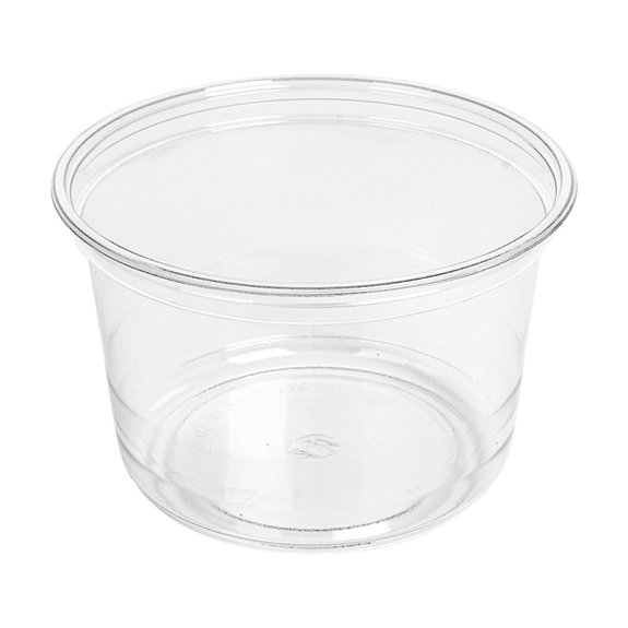 Pot traiteur transparent 550 ml - pack de 32 unités