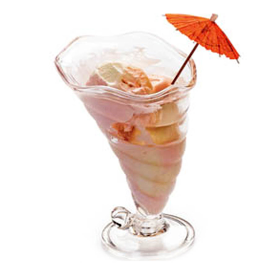 Coupe à dessert en polycarbonate 400 ml - carton de 24 unités
