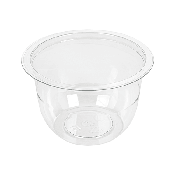 Pot à glace en rPET transparent 300 ml - carton de 900 unités