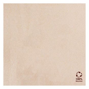 Serviette Double Point® 33x33cm Beige FEEL GREEN - 28 Cartons de 1200 unités