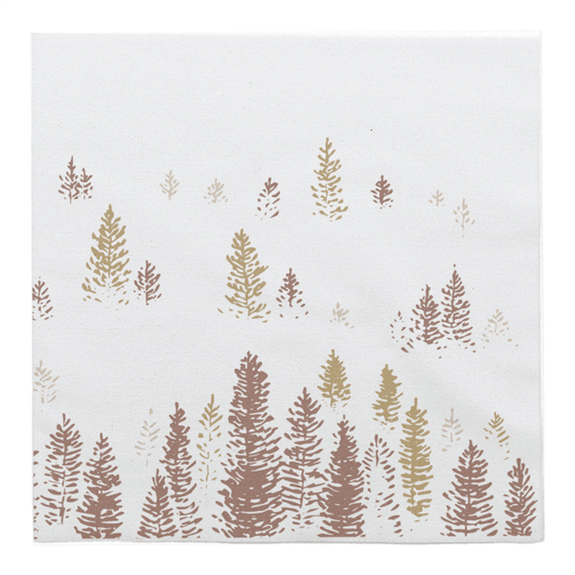 Serviette Like Linen ARTIC Noël 40x40cm - Carton de 600 unités