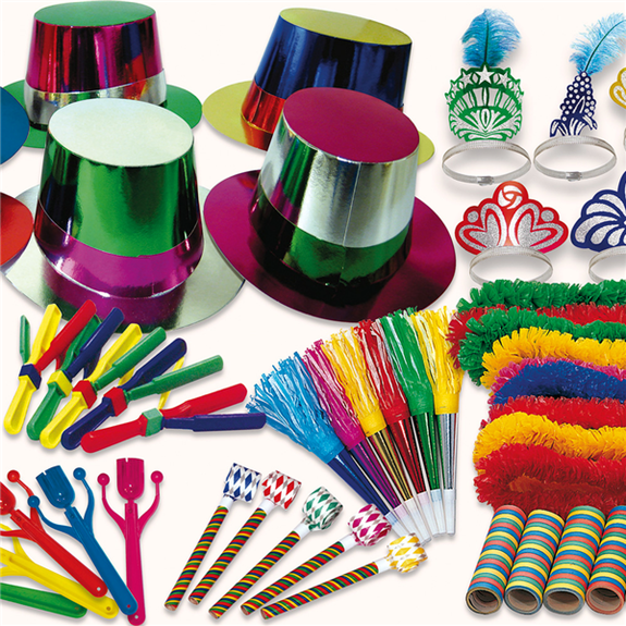 Assortiment de cotillons pour 50 personnes Multicolore "Las Vegas"