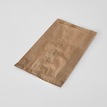Sac à croissants Kraft 12 + 5 x 20 cm - carton de 1000 unités
