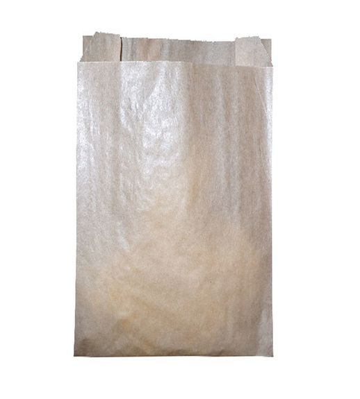 Sac à croissants Kraft 14 + 7 x 27 cm - carton de 1000 unités