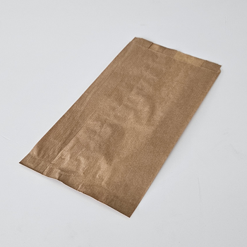 Sac à croissants Kraft 14 + 6 x 27 cm - carton de 1000 unités