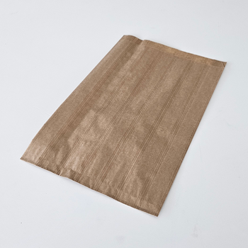 Sac à croissants Kraft 18 + 6.5 x 31 cm - carton de 1000 unités