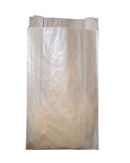 Sac à croissants Kraft 17 + 7 x 36 cm - carton de 1000 unités