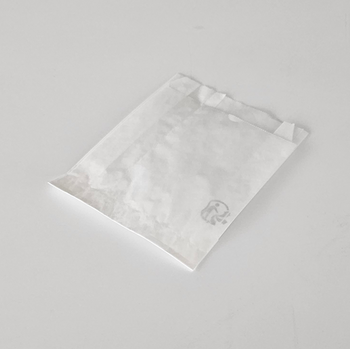 Sac à croissants Kraft blanc 12 + 5 x 15 cm - carton de 1000 unités
