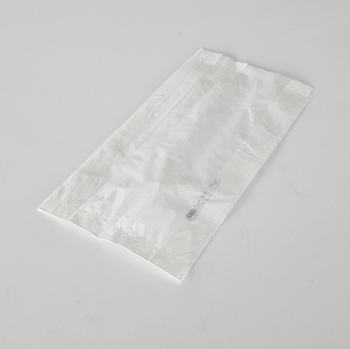 Sac à croissants Kraft blanc 14 + 6 x 27 cm - carton de 1000 unités