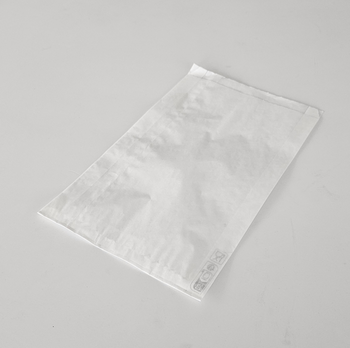 Sac à croissants Kraft blanc 18 + 6.5 x 31 cm - carton de 1000 unités